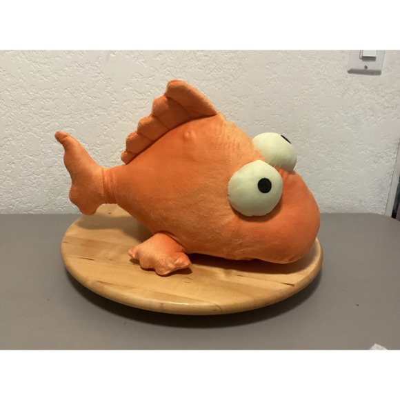 Universal Studio Other - The Simpsons Blinky Three Eyed Fish Plush Orange Universal Studios Matt Groening